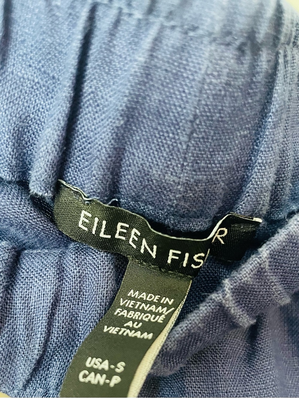 Eileen Fisher Lantern Pants Organic Linen - Picture 5 of 7